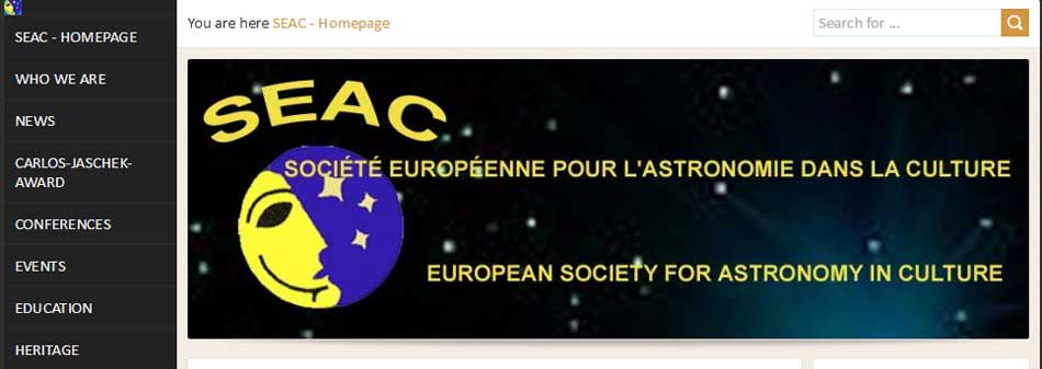SEAC homepage